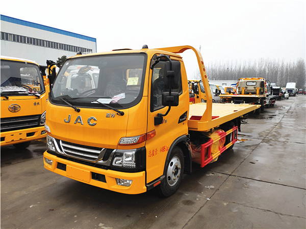 江淮駿鈴V5一拖二藍牌清障車