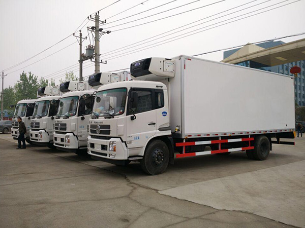 東風天錦6.55米貨廂冷藏車 東風天錦6.55米貨廂冷藏車