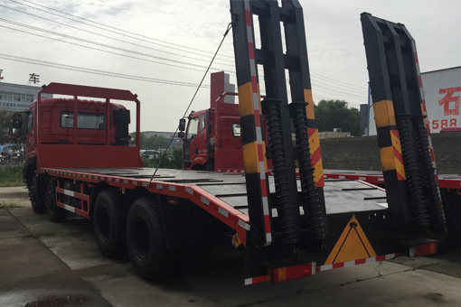 【國五】東風天龍前四后八平板車 【國五】東風天龍前四后八平板車