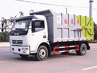 國(guó)五東風(fēng)凱普特掛桶對(duì)接式垃圾車