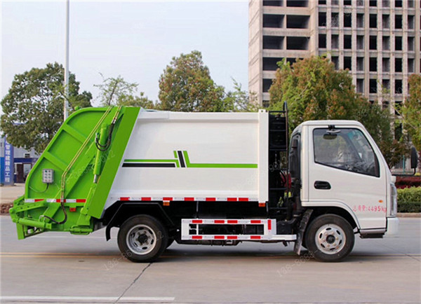 國六凱馬藍牌壓縮垃圾車