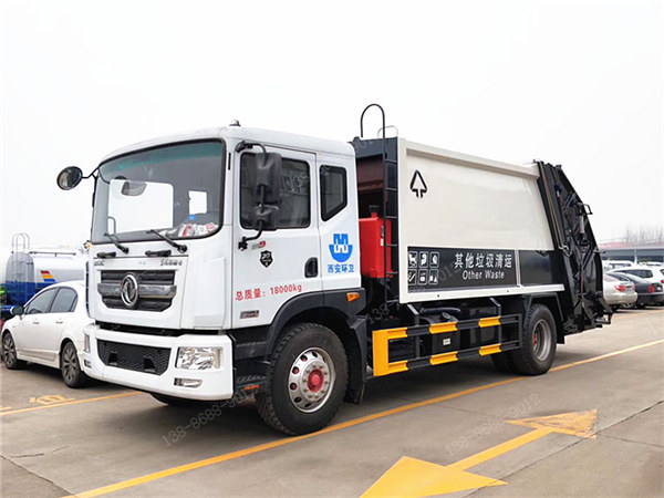 國六東風多利卡D9壓縮垃圾車